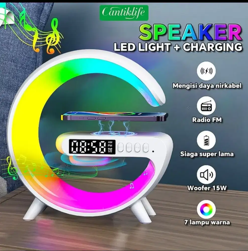 Speaker bluetooth full bass, design keren