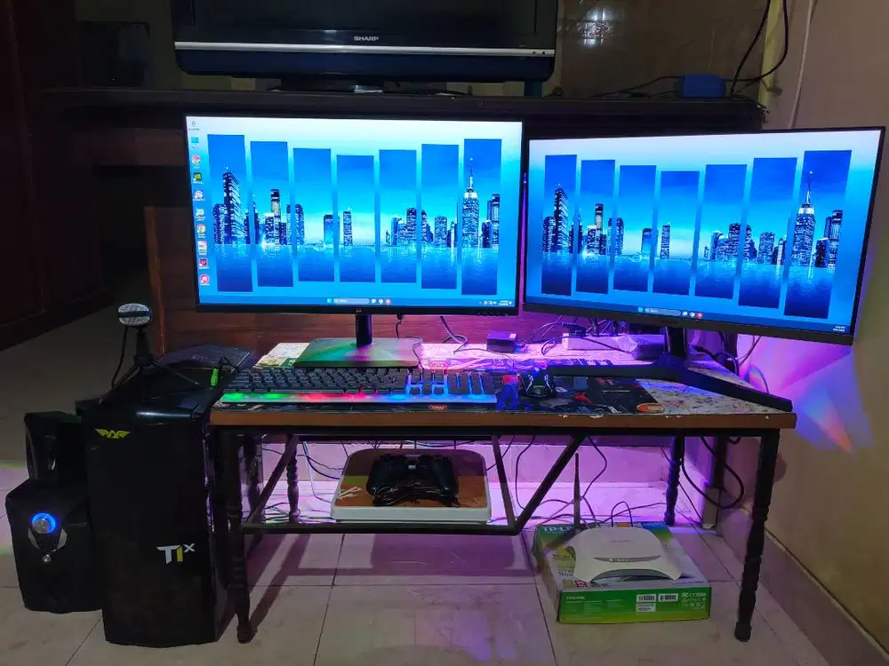PC Fullset 24 Kelas i7 Intel