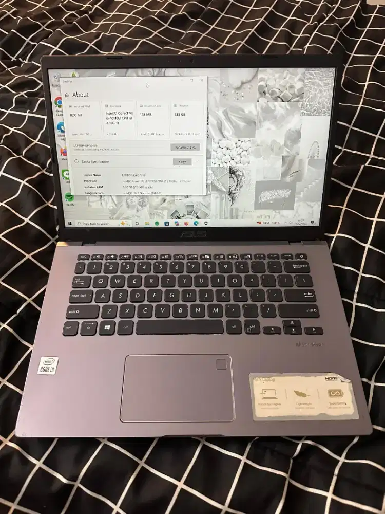 LAPTOP ASUS A409F Intel Core i3-10110u 8/256GB