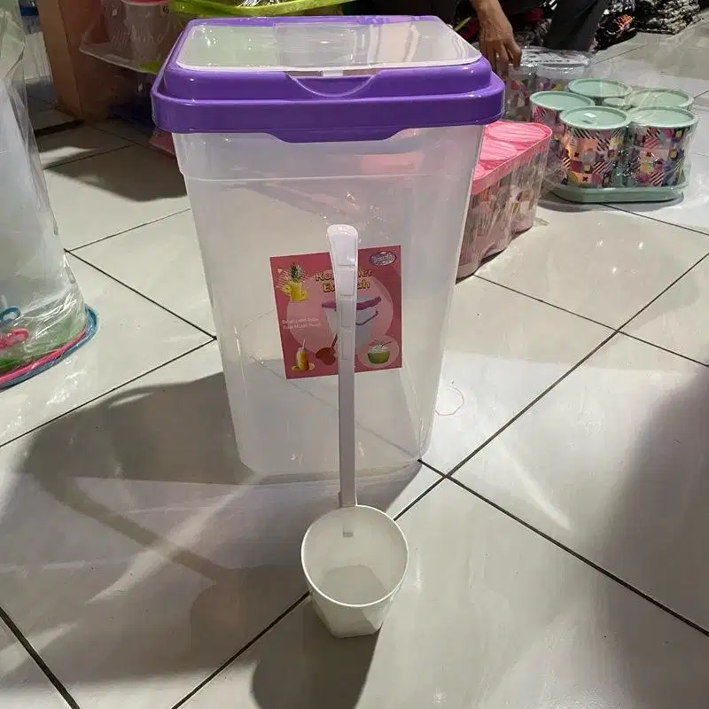 DISPENSER TOPLES ES BUAH GENTONG UKURAN 25 LITER INCLUDE GAYUNG