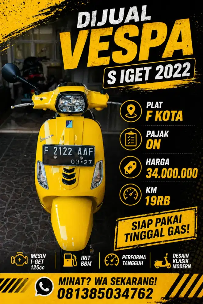 VESPA S IGET 2022
