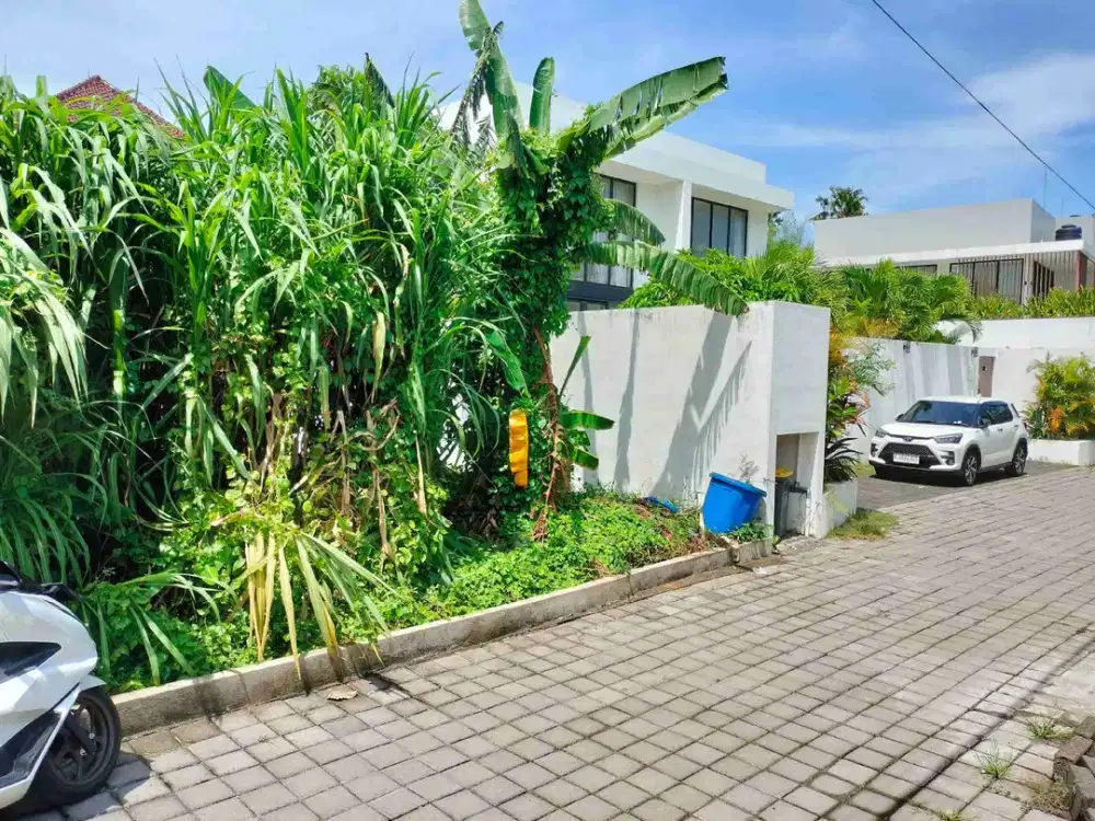 Sale Tanah Lingk Villa 5Are Lebar Dpn 23Mtr Canggu Tibubeneng