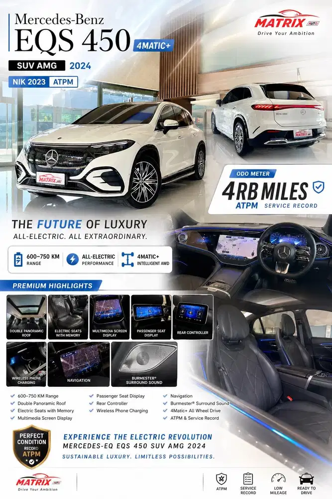 Mercedes benz EQS 450+ 4WD amg! Mercy eqs450+ ! Eqs450+ amg!