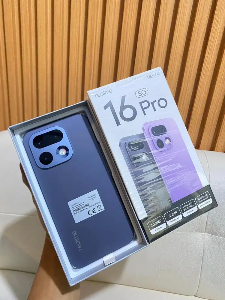 Realme 16 pro 5g 12/256gb fullset