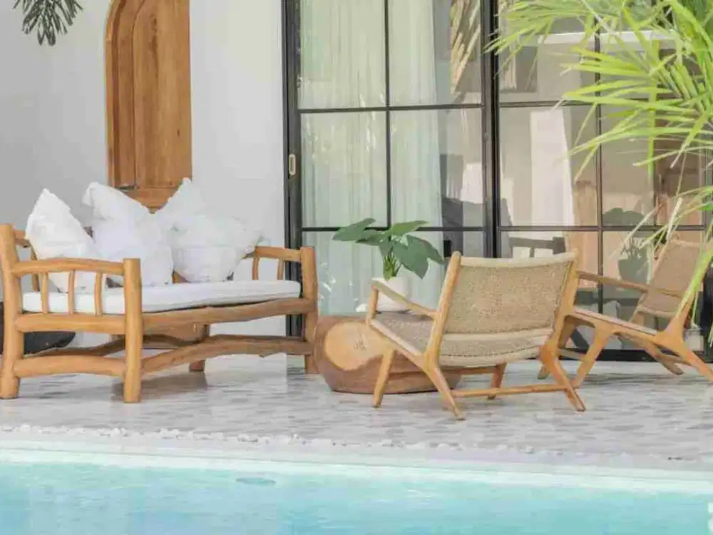 DISEWAKAN BULANAN VILLA 4 KAMAR  DI  ULUWATU ESSY - Thumbnail 4