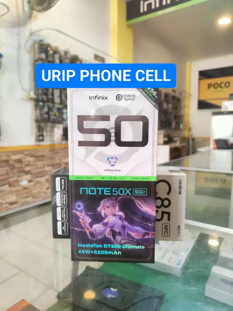 INFINIX NOTE 50X 8/256 promo+bonus cash & credit garansi Resmi