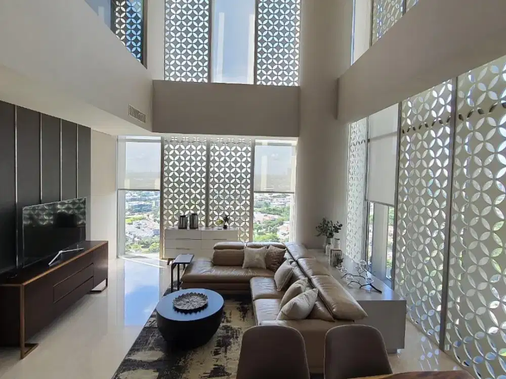 BRAND NEW EXCLUSIVE UNIT APARTEMEN SAUMATA ALAM SUTERA FURNISH CANTIK