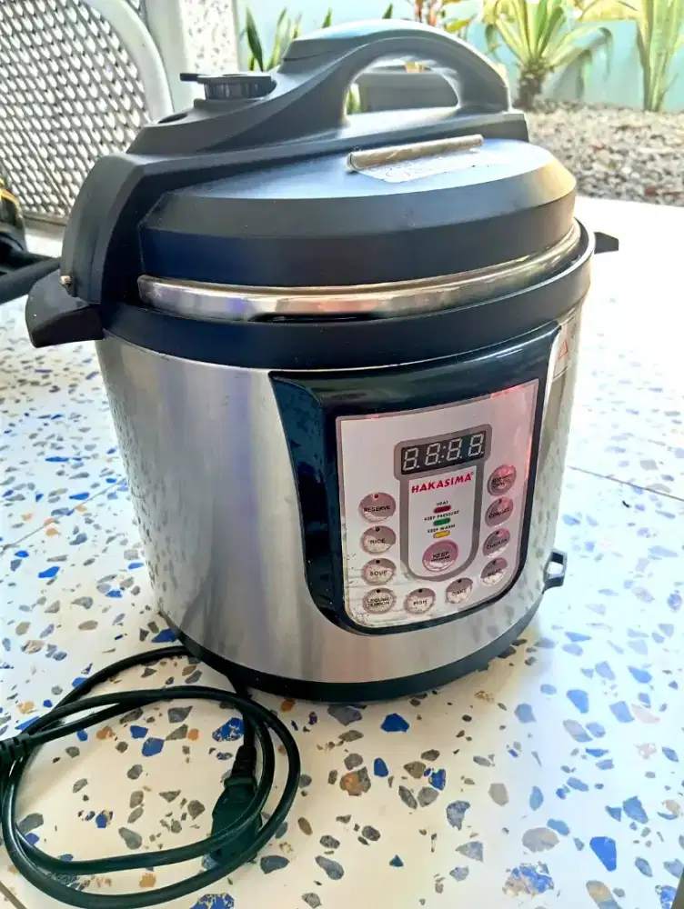 Jual presto listrik serba guna Merk HAKASIMA 6 liter - 400 watt