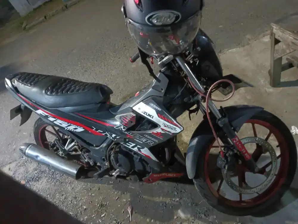 Satria fu 150cc karbu body gantian lecet