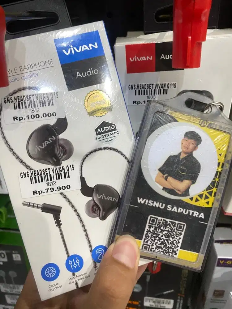 HEADSET VIVAN Q15|ATLANTIS DAHSYAT