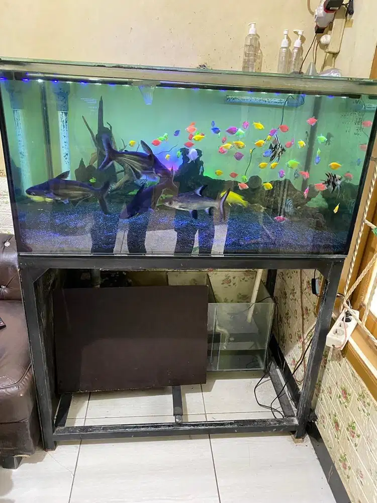 Aquarium set meja