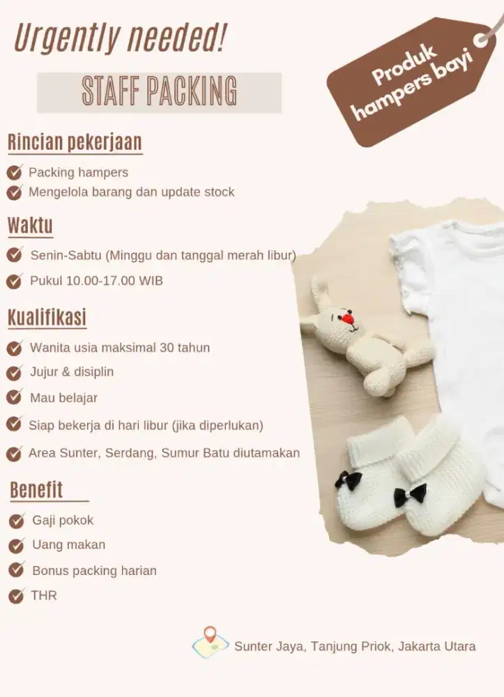 Lowongan Kerja Staf Packing