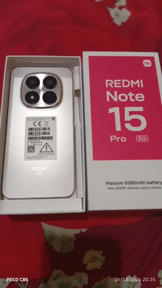 Redmi note 15 pro 5G Ram 12/512GB