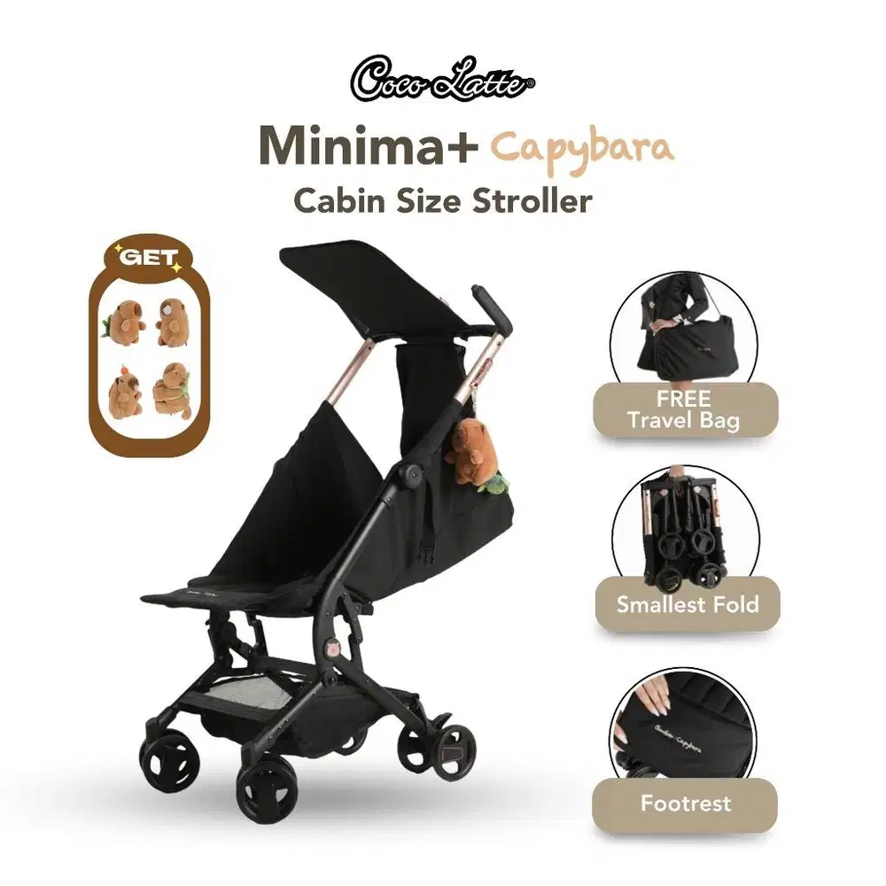 Cocolatte minima+ capybara stroller