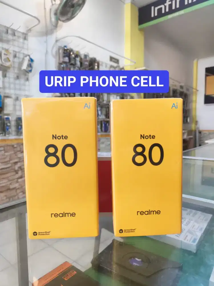 REALME NOTE 80 4/64 promo+bonus cash & credit garansi Resmi