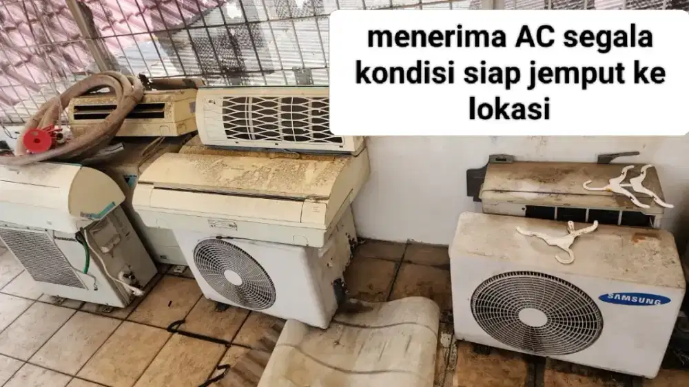 Tampung AC bekas
