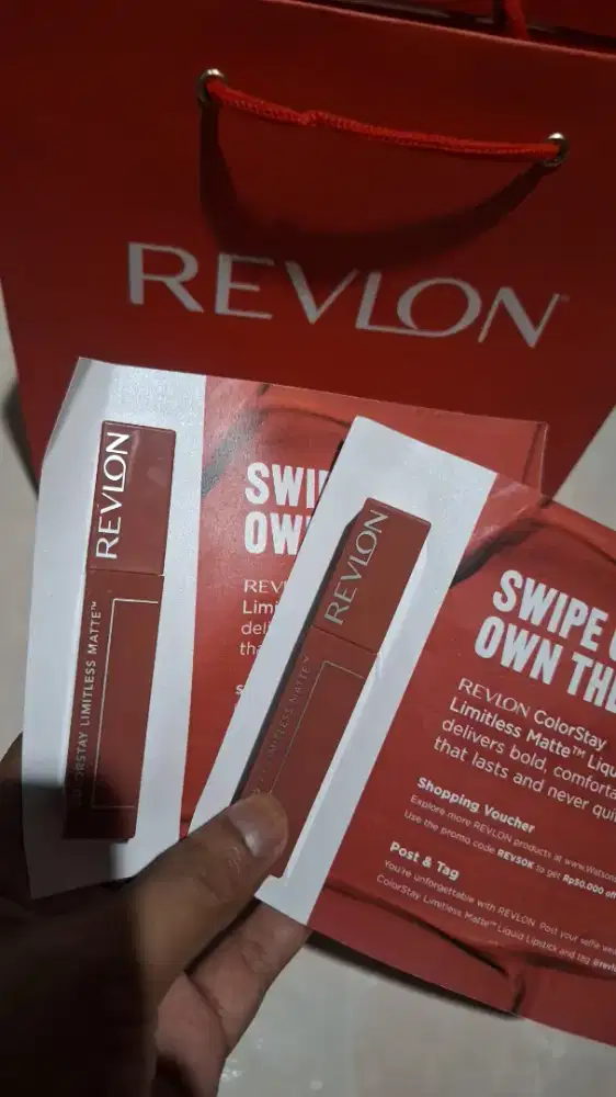 New- Baru- Segel- Jual Rugi - Revlon ColorStay Limitless M Lipstick