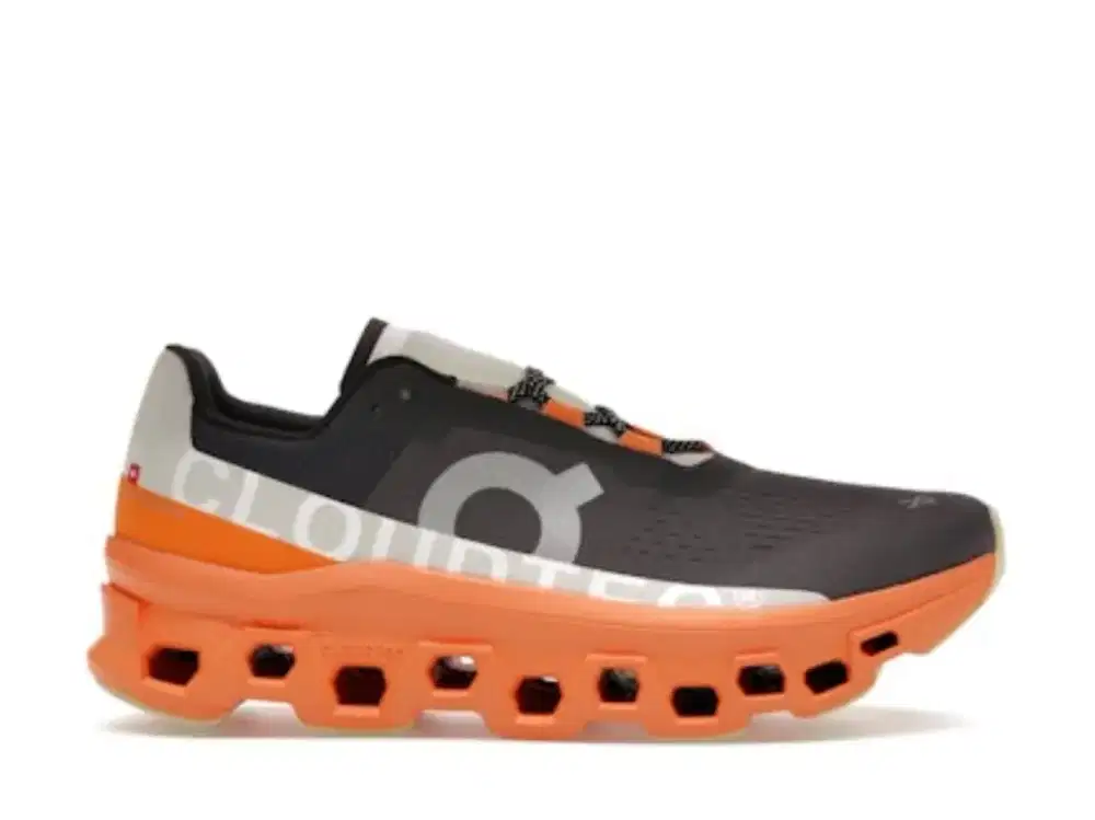 Sepatu Running On CloudMonster Eclipse Turmeric BNIB HQ size 41