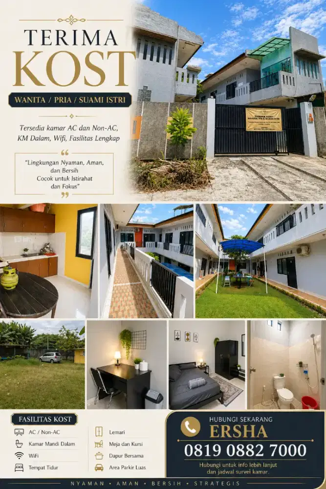 KOST EXCLUSIVE GALAXY FREE LISTRIK