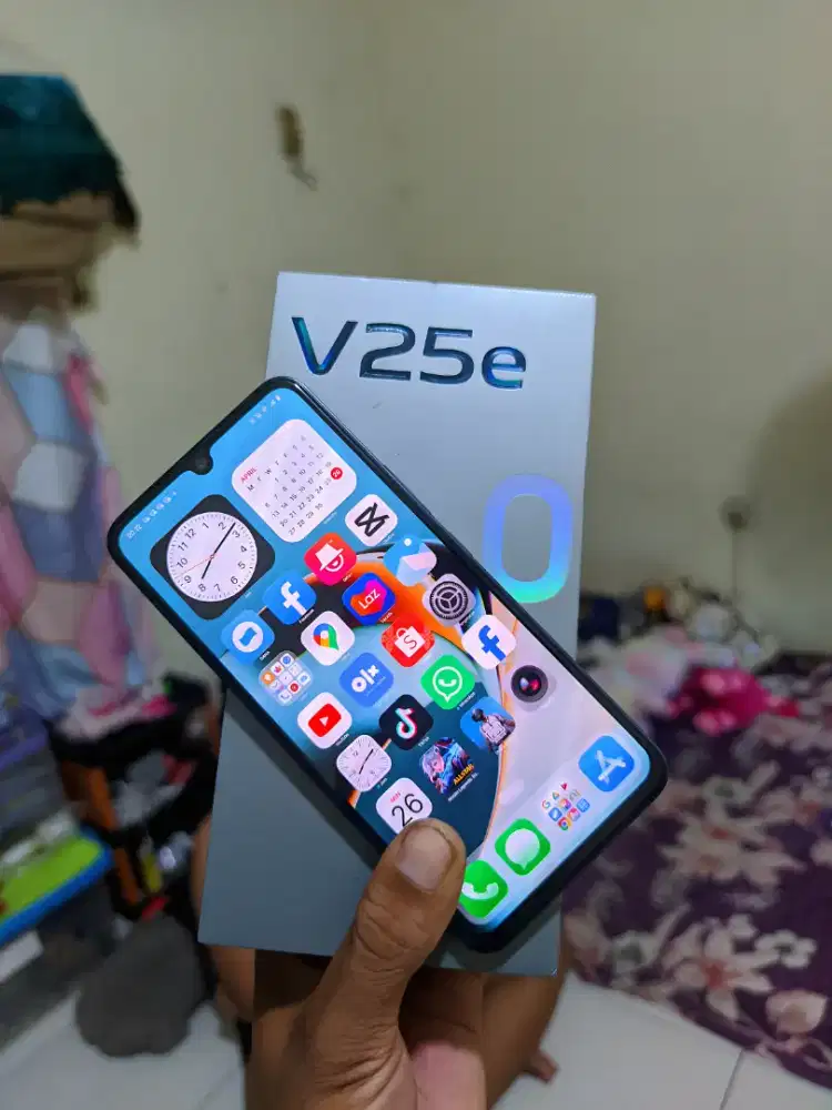Vivo v253 mulus 8+8/256gb fulset siap pakai
