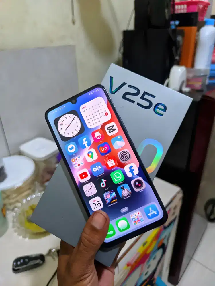 Vivo v253 mulus 8+8/256gb fulset siap pakai
