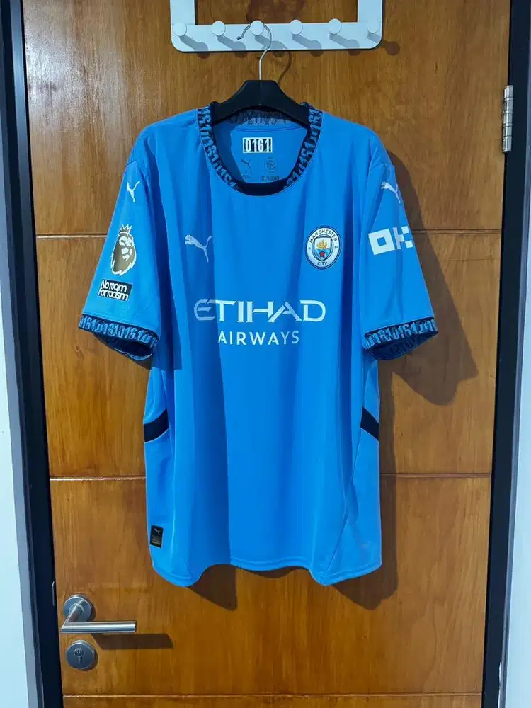 Jersey Manchester City Home 2024/2025 Khusanov Ori