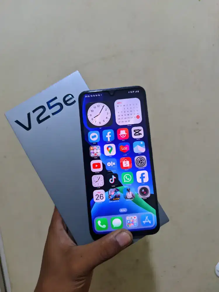 Vivo v253 mulus 8+8/256gb fulset siap pakai