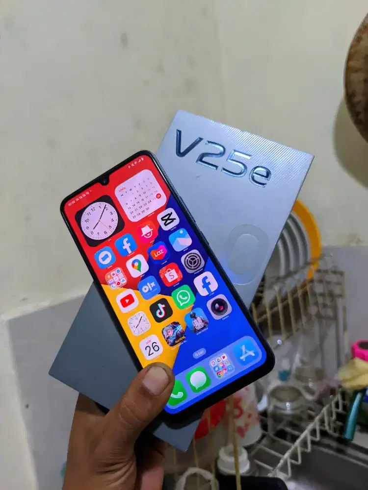 Vivo v253 mulus 8+8/256gb fulset siap pakai