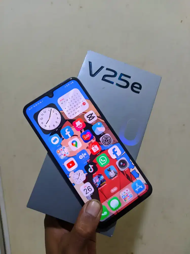 Vivo v253 mulus 8+8/256gb fulset siap pakai