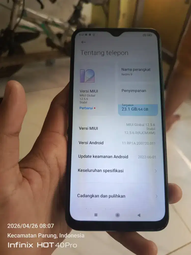 Redmi 9 4/64 lcd orian