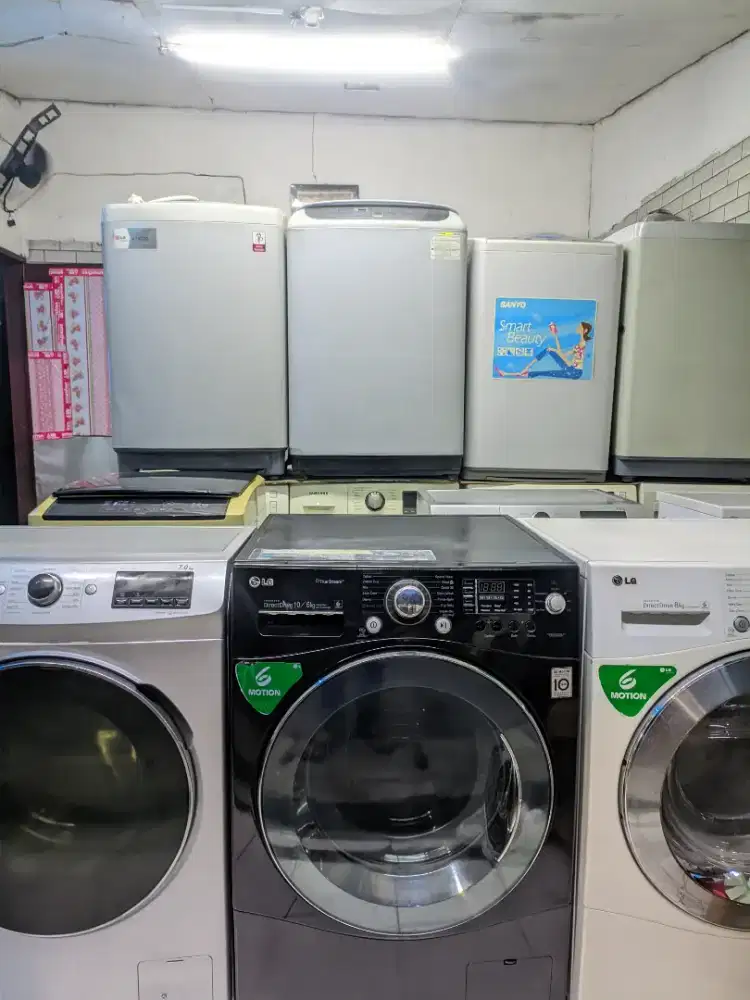 Mesin cuci bekas berbagai macam merek