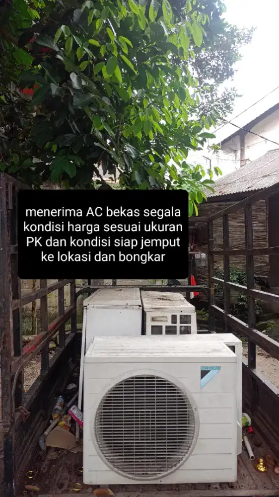 Terima AC bekas