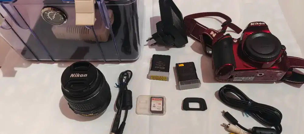 Kamera Nikon D3200 Maroon