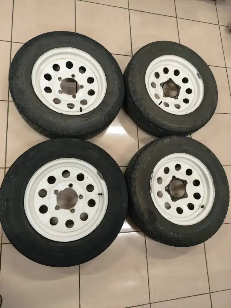 Velg dan ban Katana GX orisinil