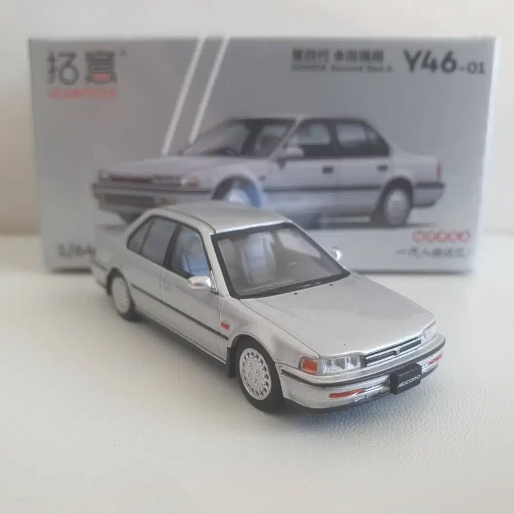 XCarToys Y46-01 Honda Accord Gen.4 1/64 (Silver, Maestro, Gen 4 IV)