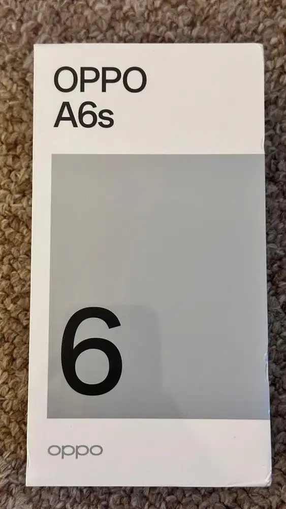 Oppo A6s  8/128 kondisi baru & segel