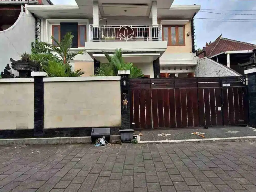 Rumah Modern SHM luas bebas banjir pusat kota strategis Denpasar Timur