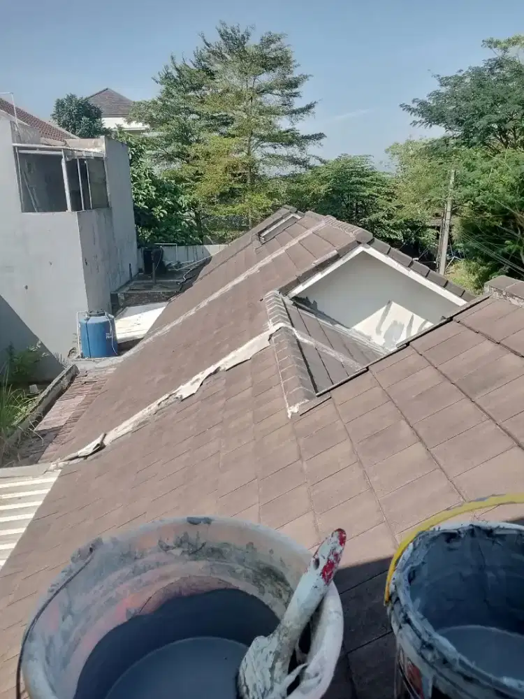 Tukang atap bocor rembesan ganti talang dll