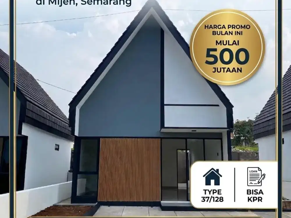 Rumah Ready Cluster harga murah di Mijen