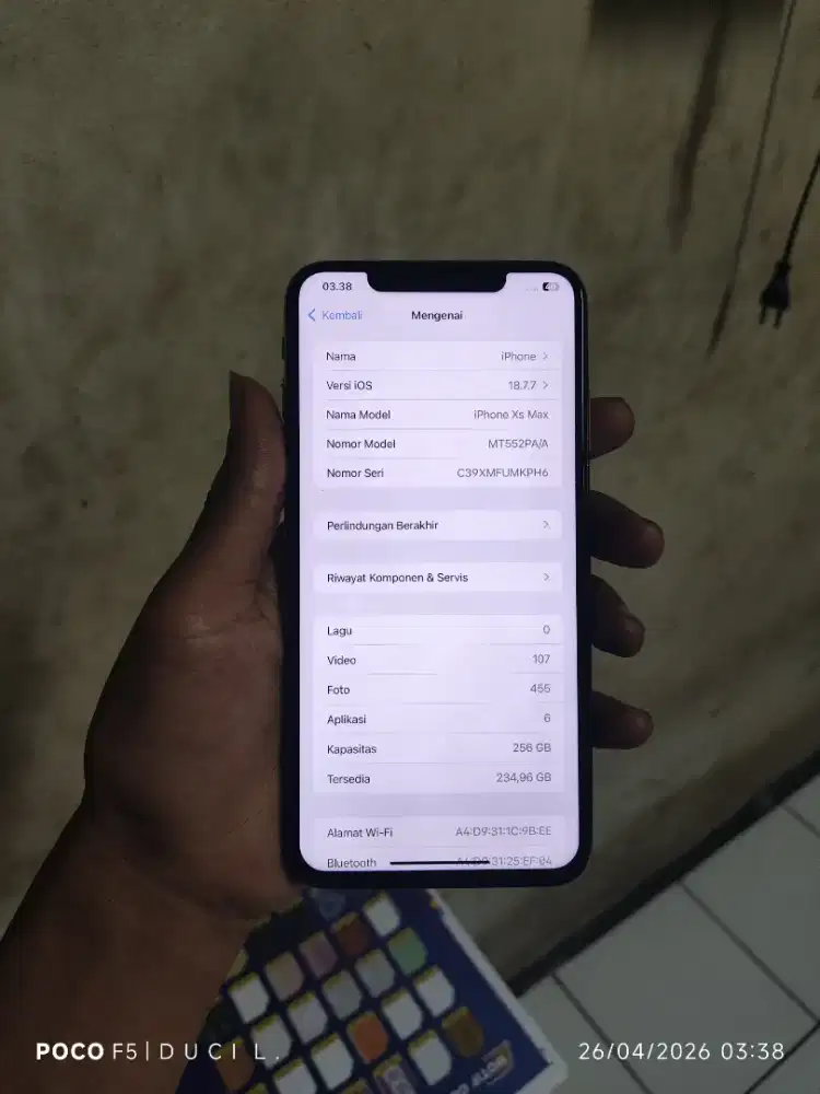 iPhone xs max 256gb iBox
