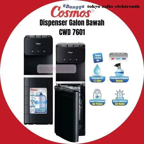dispenser galon bawah cwd 7601