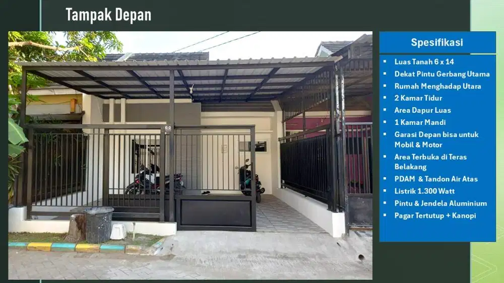 Kontrakan Rumah Area Menganti (Gresik Selatan & Surabaya Barat)