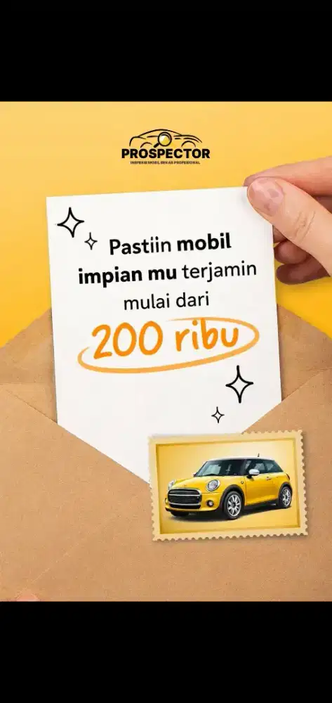 Inspeksi mobil bekas Profesional