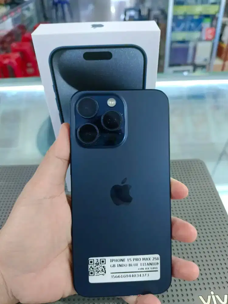 IPHONE 15 PRO MAX 256GB SECOND INDO