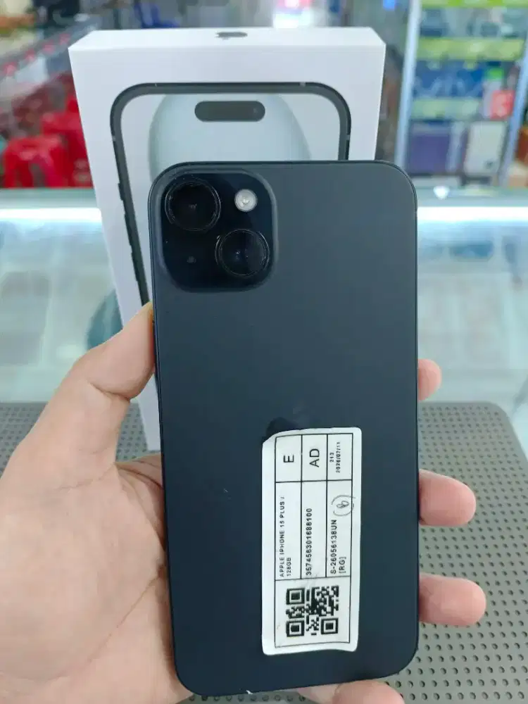 IPHONE 15 PLUS 128GB SECOND INDO