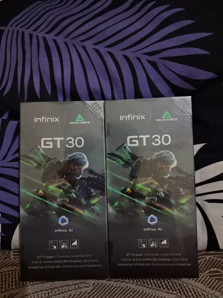 Infinix GT 30 8/256GB new garansi 1tahun