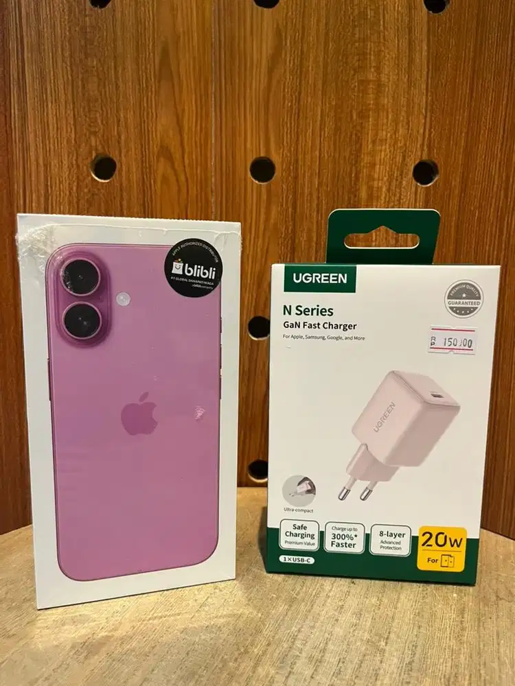 New iPhone 16 128GB Pink