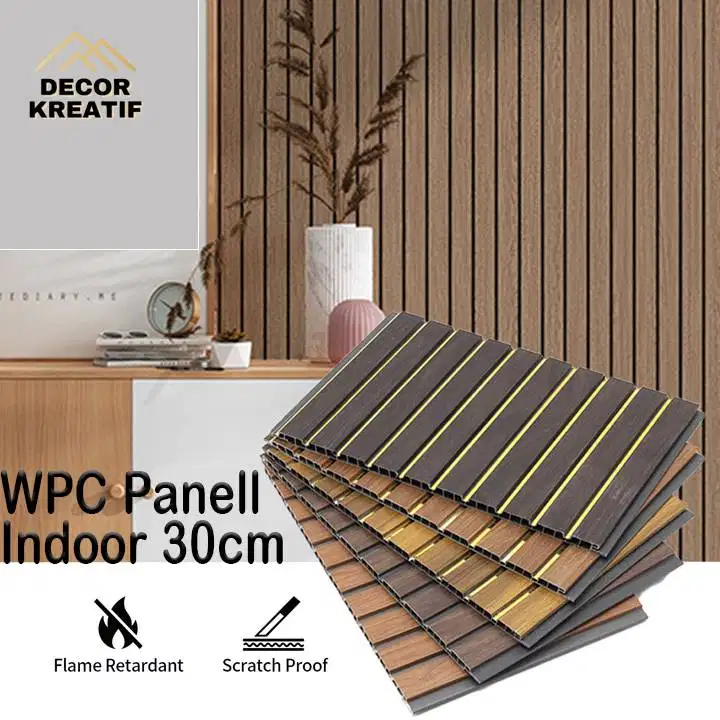 Wpc dinding indoor 30cm wallpanel 290cm