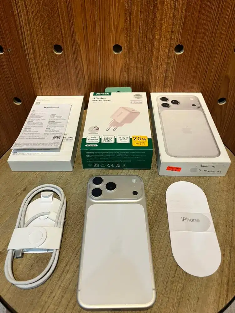 Second iBox iPhone 17 Promax 256Gb Silver Fullset