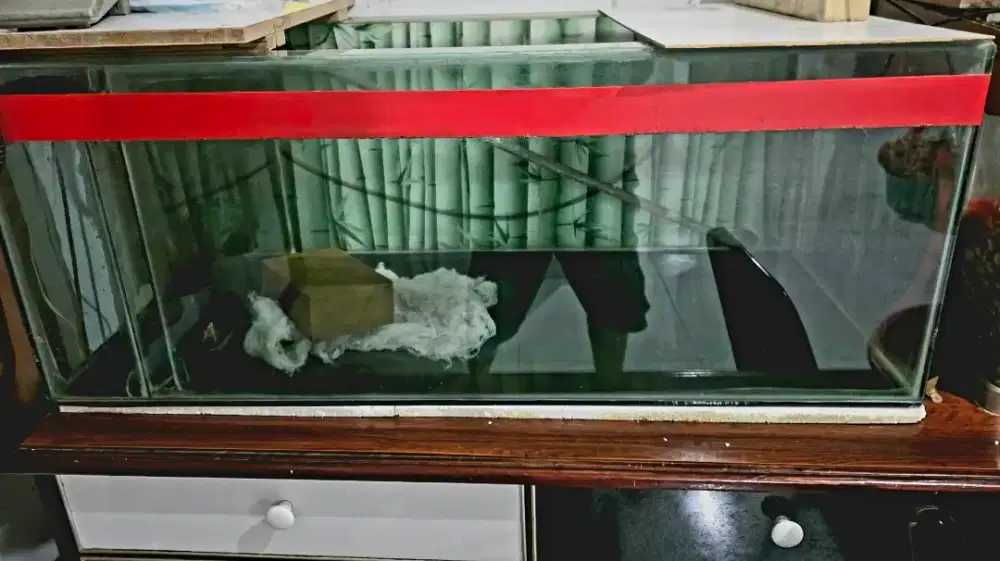 Akuarium Ikan 100 cm X 40 cm X 40 cm